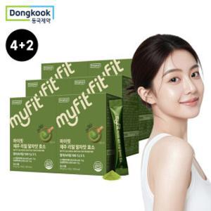 4+2 동국제약 마이핏 제주 리얼 말차맛 효소 총6박스/리뷰이벤트100% 증정