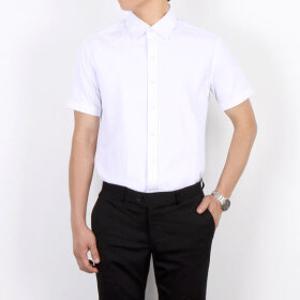 남자 여름 화이트 와이셔츠 남방 빅사이즈 반팔셔츠