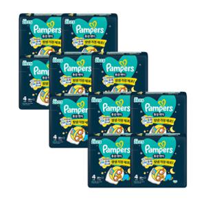 2025 팸퍼스 통잠팬티 기저귀 4단계 3박스 (30매 12팩)