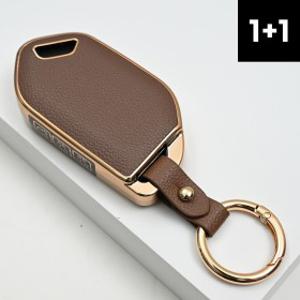 1+1 기아 차 키케이스 가죽 커버 리모컨 스마트 7버튼 EV3 EV4 EV6 K5 DL3 K8 쏘렌토MQ4 타스만 스포티지