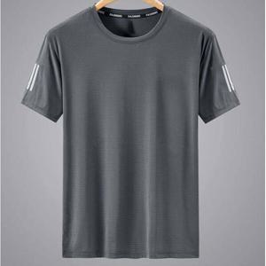 (1+1) 베이직 심플 아이스 기능성 에어 냉감 쿨링 반팔 티셔츠 트렌디 라운드 냉장고 쿨 메쉬 티 등산