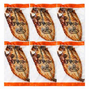 데워먹는 고흥숯불생선구이 고등어 노르웨이 200g 6미  주문 즉시 숯불에 구워 배송하는