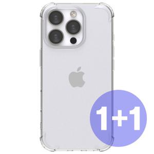 1+1 갤럭시 S26 S25 S24 S23 아이폰 17 16 15 14 13 12 투명 케이스 범퍼 젤리 하드 액정보호필름 강화유리