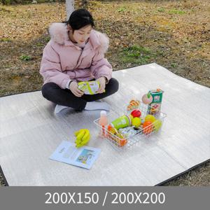 피크닉 방수 돗자리 매트 200cm 대형 은박 접이식 휴대용 캠핑 소풍