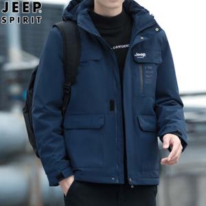 지프JEEP SPIRIT 바람막이 후리스 내피세트 방수점퍼 바람막이 후드집업 등산자켓 스키복