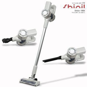 신일 초강력 DC모터 핸디 스틱 겸용 무선청소기 12000mAh 배터리 미니 소형 핸드 진공 청소기