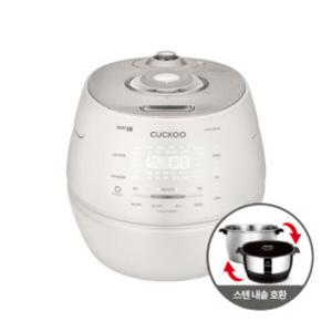 쿠쿠 6인용 올스텐내솥 IH 압력밥솥 그레이스 화이트 CRP-DHAS069FWM