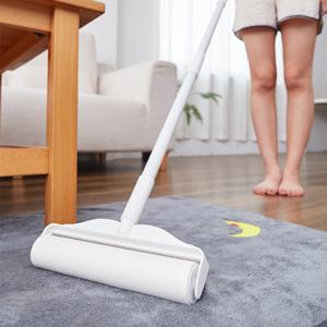 롱타입 돌돌이 테이프클리너 밀대 사선컷팅 24cm 세트 리필포함