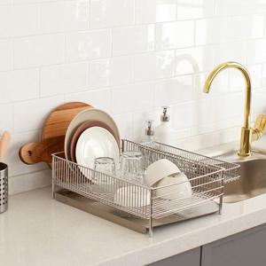 올스텐 물빠짐 모먼트 식기건조대 1단