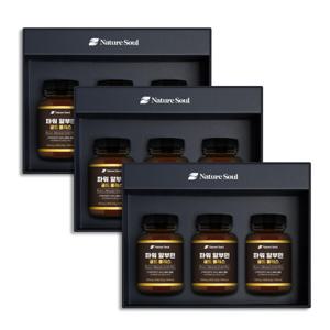 파워 알부민 골드 플러스 선물세트 3박스 +쇼핑백증정 | 90정X3병x3set | 프리미엄 알부민정 | 효도선물