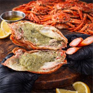 동해안 가성비 연지홍게 B급 8kg (22-28미내외) (다리수율 70%내외) 실속 갓성비 자숙홍게