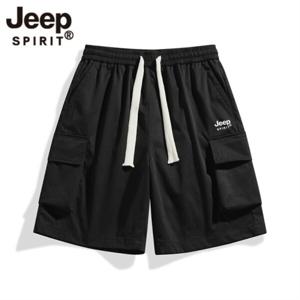 지프스피릿JEEP SPIRIT 남성 카고 운동용 빅포켓 캐주얼 반바지 2218