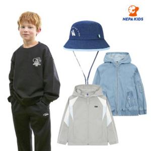 27%+카드사할인 네파키즈 상하세트/바람막이/자켓/티셔츠/팬츠 파격특가+중복쿠폰