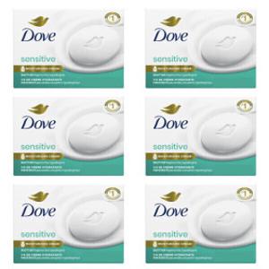 도브 센서티브 바 미국 비누 106g 6개