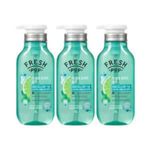 미쟝센 프레시팝 미셀라 모히또 샴푸 500ml  3개