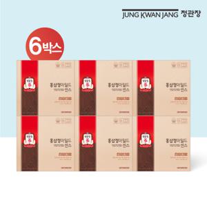 정관장 홍삼정 마일드 센스 6박스(180포/6개월분)