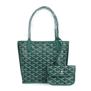 [오늘발송][선물포장] 고야드 토트백 ANJOU 리버서블 앙주 MINI 그린 (이너백증정)