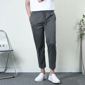 [프랭키뉴욕]남자 밴딩 9부 슬랙스 링클프리 TR 스판 정장바지