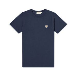 메종키츠네 폭스헤드 반팔티셔츠 네이비 AM00103KJ0008 P480