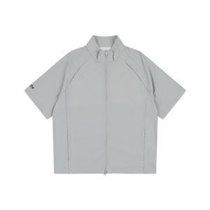 유니)반팔 바람막이 집업 점퍼 AO2WIZ441-LG