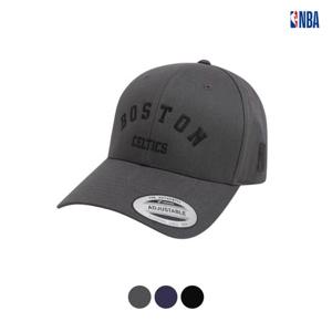 [엔비에이]공용 아치형 팀 자수 포인트 빅 레터 오버캡 컴포트 하드 볼캡 모자 N245AP448P