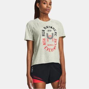 언더아머반팔티 YQD 1379352-504 여성 UA 런 에브리웨어 그래픽