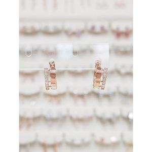 볼라레 세이브존03 볼라레 14k POST 컴포트 큐빅 원터치 귀걸이 AGGP1248A