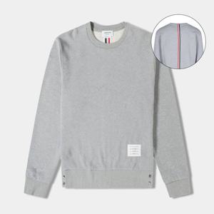 톰브라운 MJT085A 03377 055 삼선백스트라이프 풀오버 라이트그레이 남성 맨투맨