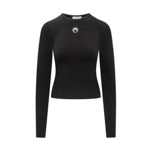 마린세르 긴팔 티셔츠 WTK014ACKNI0511 BK99 Black