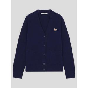 메종키츠네 가디건 LW00507KT1006 P480 Navy