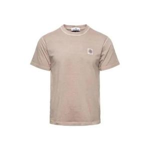 스톤 아일랜드 반팔 티셔츠 101523757V0192 DOVE GRAY DOM