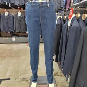 런던포그 본점 HL01 전체 E밴드 일자주머니 데님 LOROA86Z