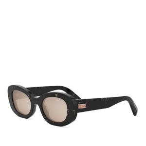 불가리 오버사이즈 프레임 스퀘어 선글라스 BV40039I 05L BLACK