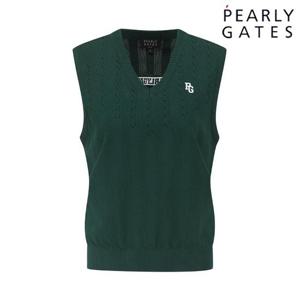 파리게이츠 (531E1SV301GN) 공용 케이블 블록 메쉬 니트 베스트