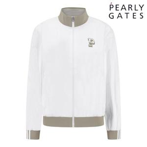 파리게이츠 (531E1JP381WH) 공용 스탠드넥 로고 윈드브레이커