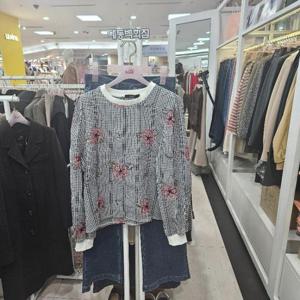 수스수스 DP01 체크플라워 S251BBL355