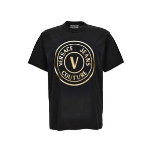 베르사체 반팔 티셔츠 76GAHT04 CJ00TG89 Black