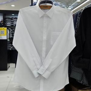 [레노마셔츠]일반핏 /모달 필라필/스판/카라.소매 안 배색/긴소