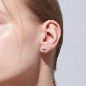 [스톤헨지] 실버 원터치 귀걸이 SC1672