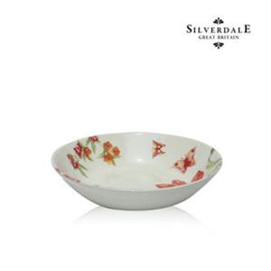 (실버데일) 에덴핑크 찬기 대 반찬접시 식기선물 선물용식기 수입식기 수입그릇 꽃식기 꽃접시 꽃무늬식기