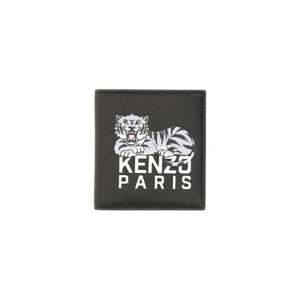 겐조 바시티 레더 미니 폴드 월렛 블랙 FF55PM603L46-99