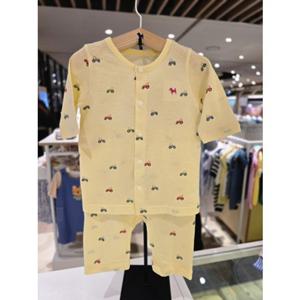 [블루독베이비] 25 SS(YE)부르릉7부내의(4517005426)출산 백일 돌 신생아 임신 선물 간절기 조카 여름 (451