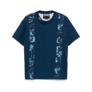 베르사체 반팔 티셔츠 78GAH615 JS458283 Blue