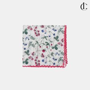 엘케이트 여자 손수건 두건 면 커치프 패턴 쁘띠스카프 LDR188