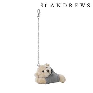 [세인트앤드류스]공용 후드 테디베어 체인 참 (831E1ACA06BG)