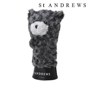[세인트앤드류스]공용 로고 테디베어 드라이버 커버 (831E1CVA02BK)
