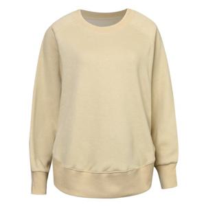 [샵앤]나그랑 절개 무지 여성 기모 티셔츠 DAI-WSH-1121-베이지