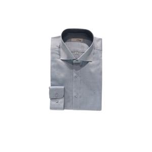 [에스티듀퐁(셔츠)]블루 와이드카라 슬림핏셔츠 SE5FM21LS313SBU