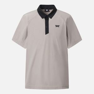 M PXG골프반팔티 UQC PIAPM2227-05 남성 여름 로고 포인트 카라 반팔 티셔츠