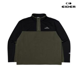 아이더 (DMW24203_K7) 남성 FIELD (필드) 긴팔 짚업 티셔츠 (Khaki)